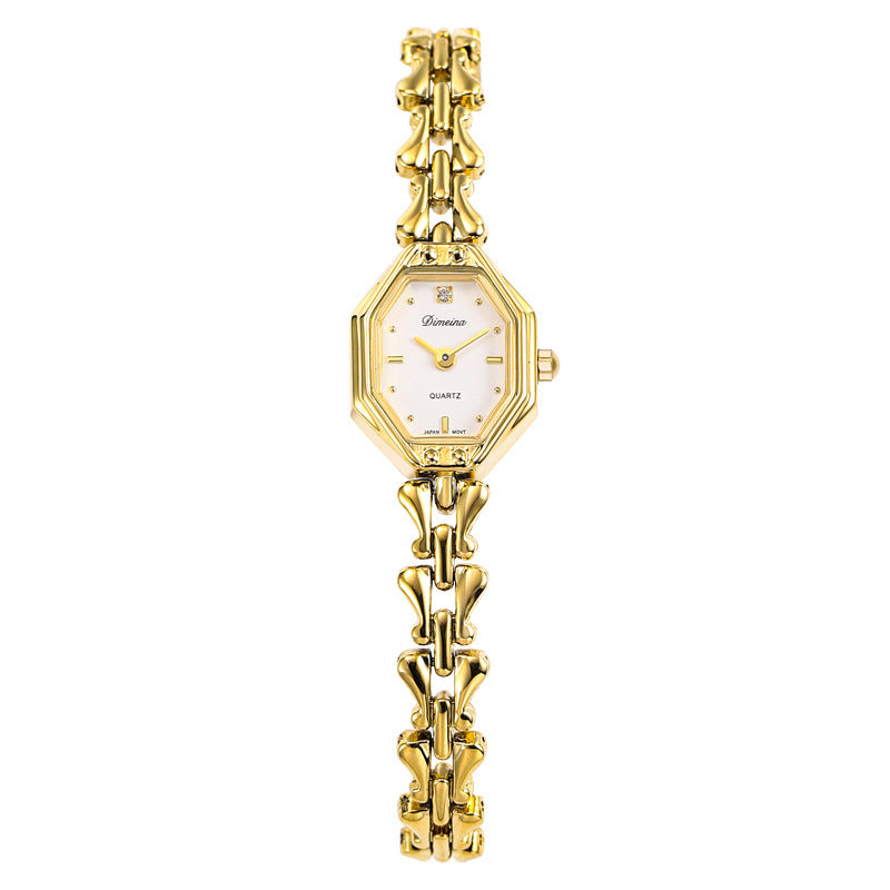 Mid-Ancient Bracelet Women's Watch Mini Small Exquisite Gold Retro Watch