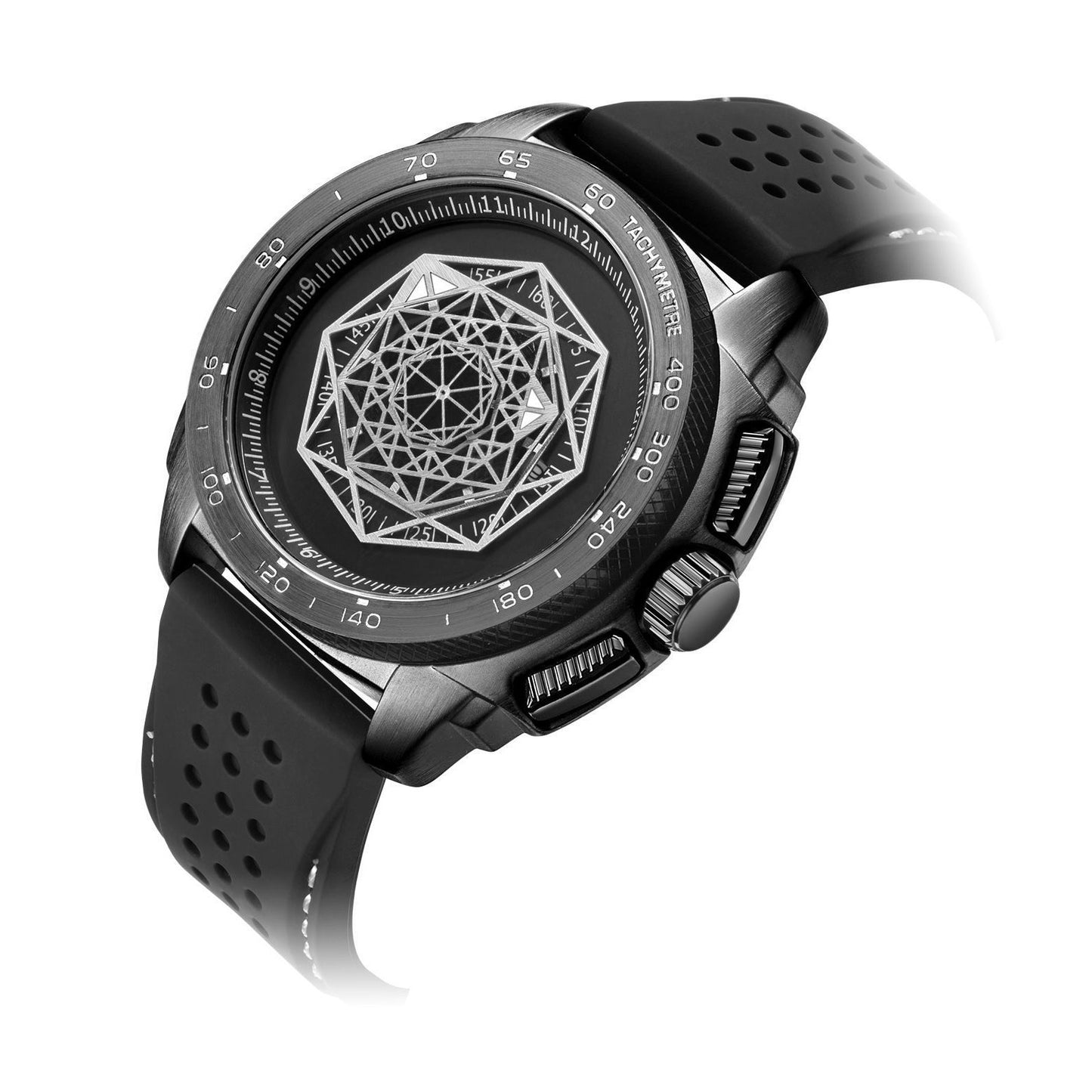 Men's Watch Sports Alloy Luminous Silicone