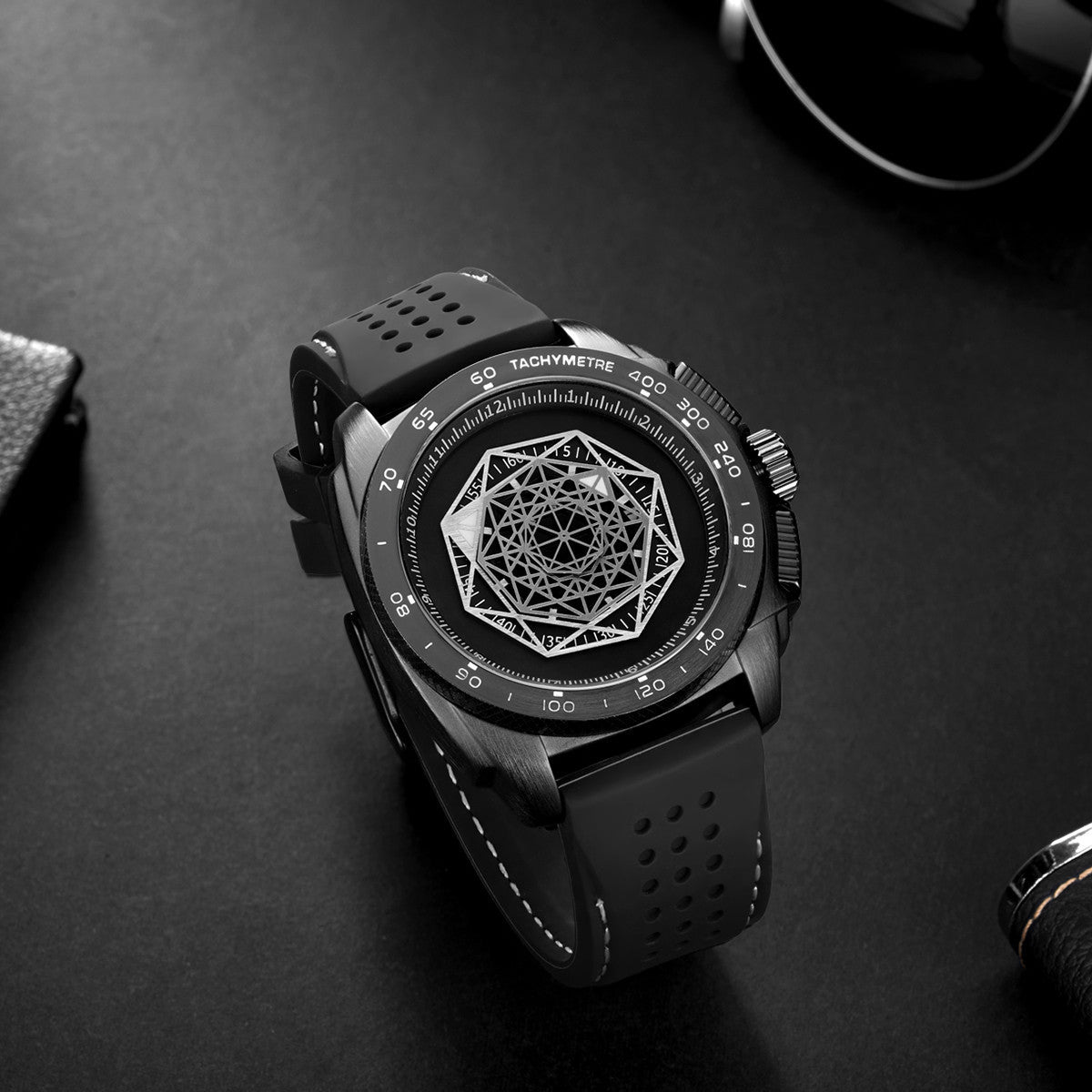Men's Watch Sports Alloy Luminous Silicone