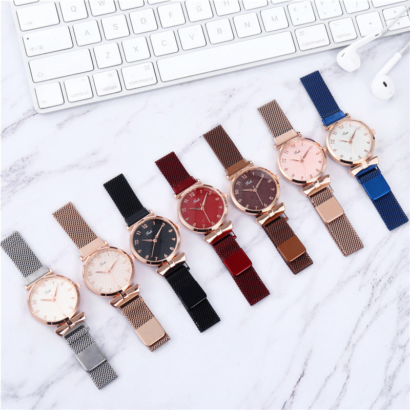 Leisure Gift Quartz Watch Five-piece Set Accessories Set