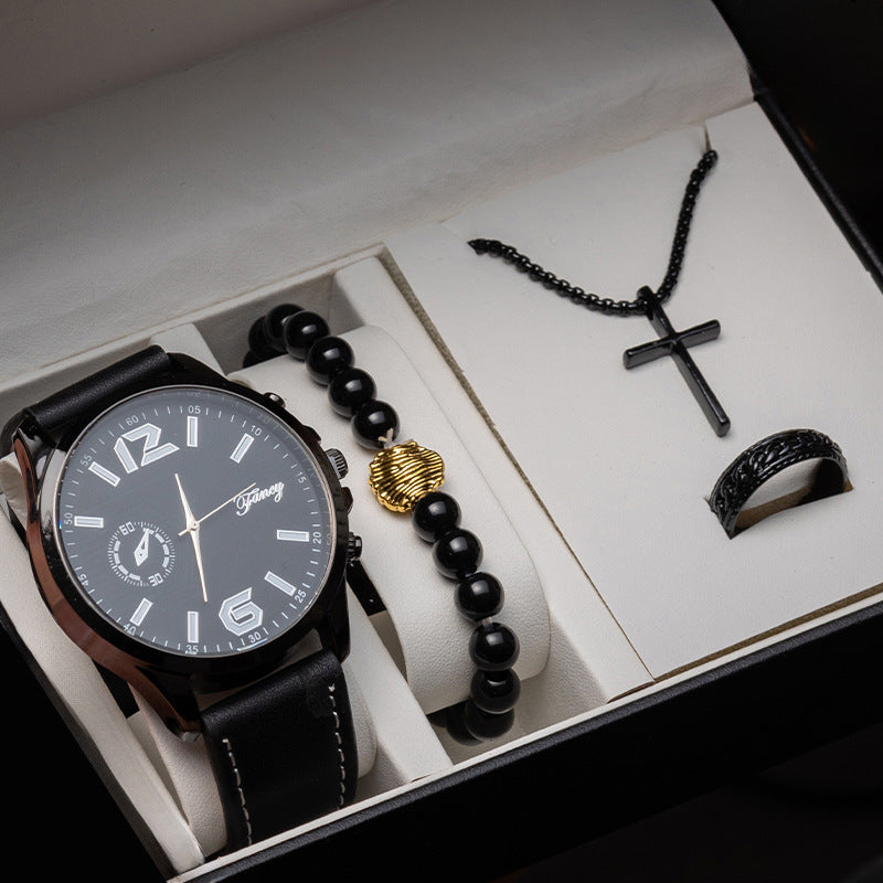 Men's Watch Suit Quartz Bracelet