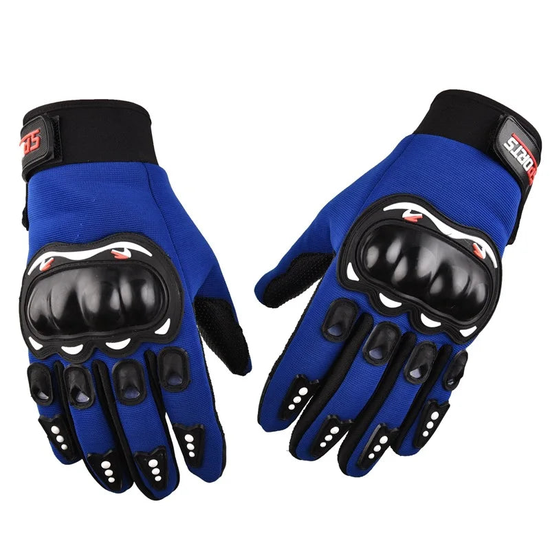Motorcycle Gloves Men's Motorcycle Gloves Breathable Closed Finger Racing Gloves for Outdoor Sports Crossbike Riding bicicleta