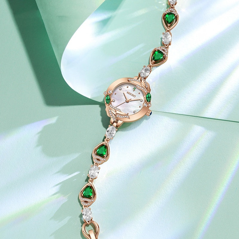 Women's Simple All-match Crystal Small Goldfish Fritillary Bracelet Women's Watch