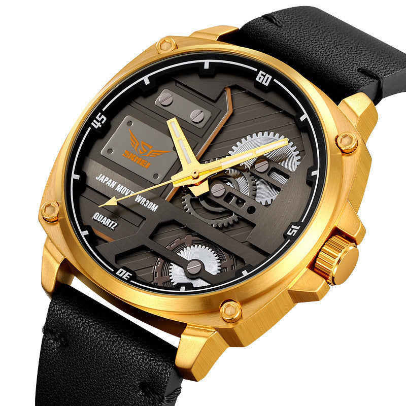 Quartz Watch Waterproof Men's Waterproof